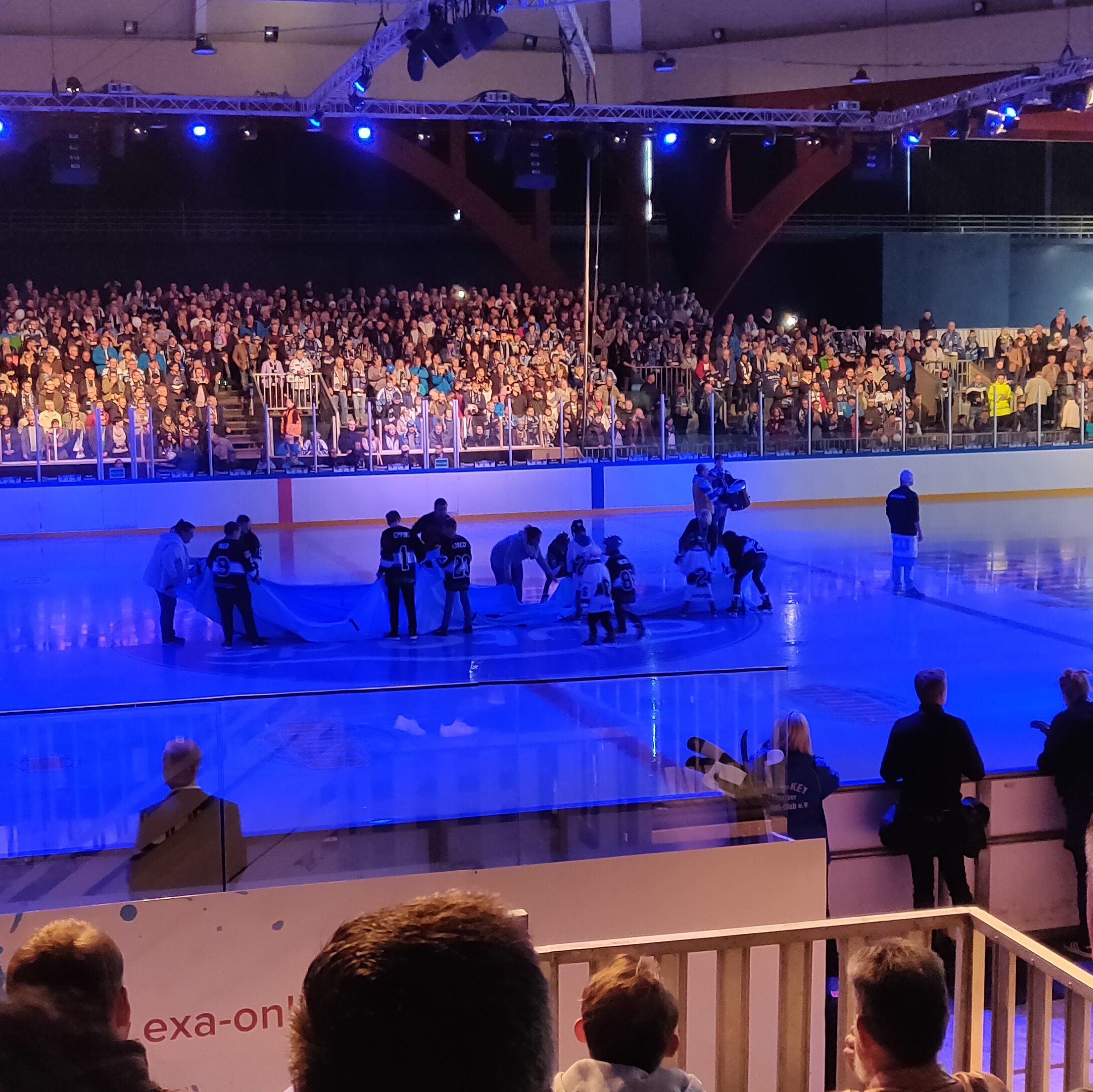 Eröffnung Eissatadion Leipzig