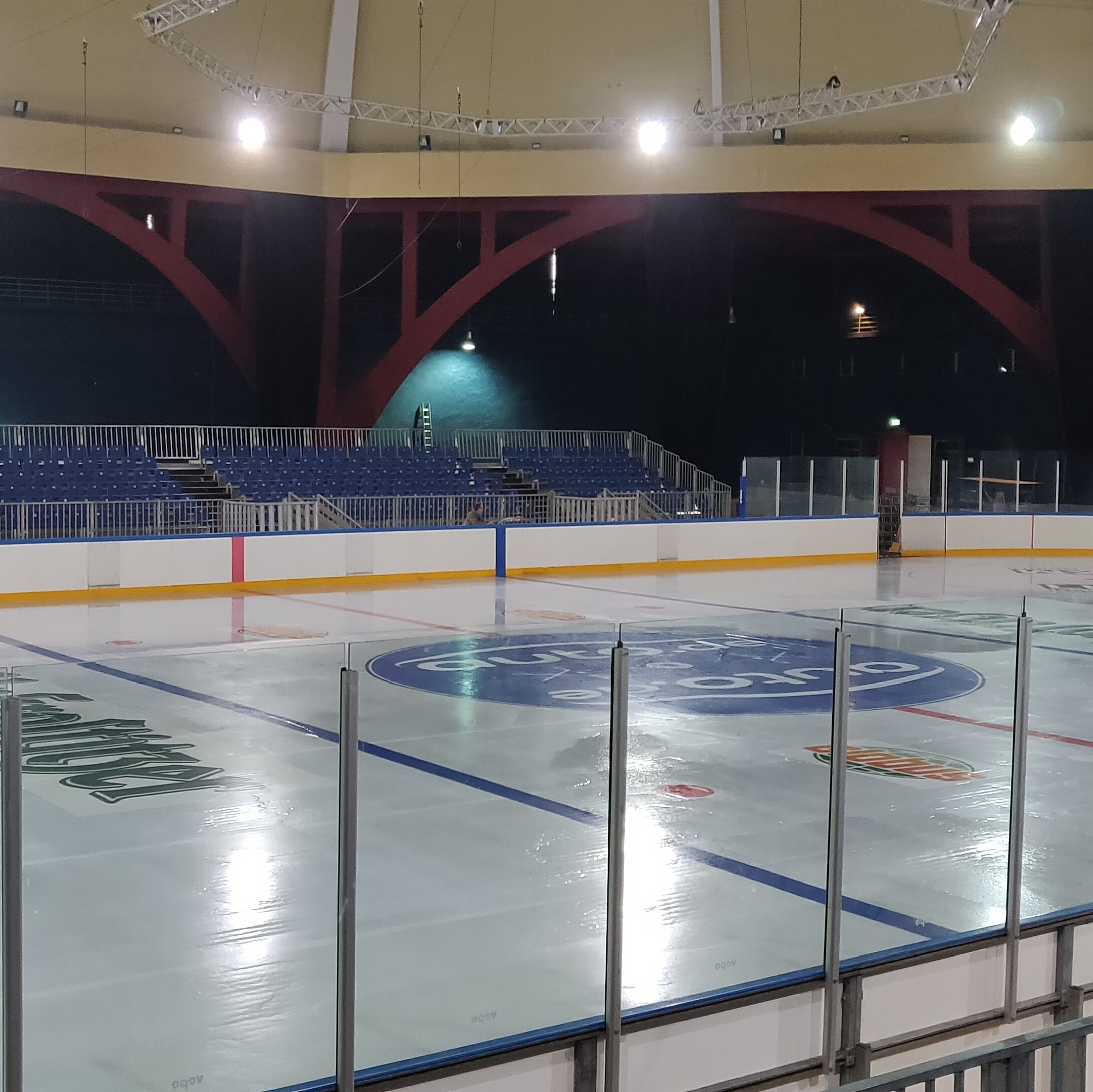 kW-rent Flexeis verbaut im Eiszirkus Leipzig